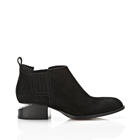 Alexander Wang Shoes - Alexander Wang Kori Suede Oxford Booties Sz 8.5